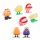 Tooth Day Toys Walking Clinking Clocks 7 kom