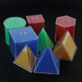    8 komada šarene matematičke igračke s geometrijskim oblicima za djecu