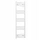 Radijator Premium 40x140 cm, visokokvalitetni bijeli kupaonski radijator GAMMA