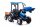  TRAKTOR TRAKTOR AKUMULATORSKO VOZILO SA PRIKOLICOM HERCULES PLAVI 24V