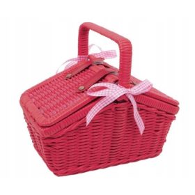 Košara za piknik s 4 metalne tave, igračka za dijete