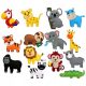  ZOO životinje od filca DIY pribor za šivanje