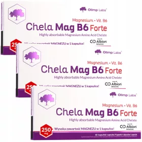   OLIMP Chela-Mag B6® Forte - Visoko Bioraspoloživi Magnezij u Mega Kapsulama