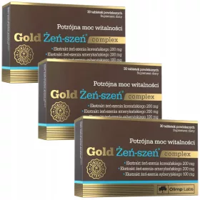   OLIMP Gold Żeń-szeń Complex - Suplement S Ekstraktima Ženšena