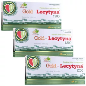   OLIMP Gold Lecitina 1200 - Podrška za mentalno i fizičko zdravlje, 60 kapsula