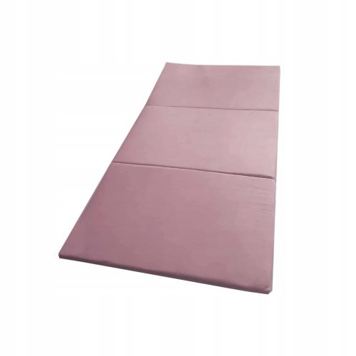 Gimnastički madrac za igru 180x100x5 cm u baršunasto ružičastoj boji