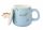 Unicorn Themed Blue Ceramic Mug with Spoon and Infuser