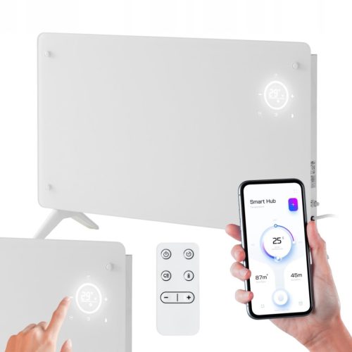 Električni konvektor Bartimex GH-20E-APP s WiFi, 2000 W, bijeli