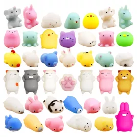   28 KOM SMOOTH ANTI-STRES mochi squishy igračka fidget squishy set