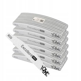 100 x Izvrstan PRO pilnik za nokte ojačan ECO 100/180