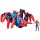 Paukova igračka Marvel Spider-Man Crawl 'N Blast, set s superherojima za djecu, dob: od 4 godine, funkcija ispaljivanja paukove mreže i vode