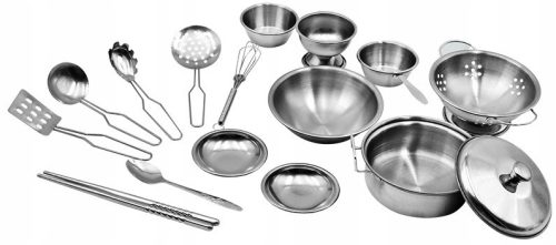 Set kuhinjskih lonaca od metala s priborom 5274