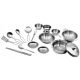 Set kuhinjskih lonaca od metala s priborom 5274