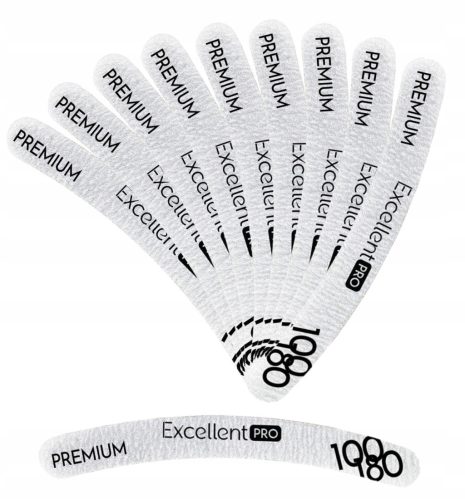 Turpija za nokte Excellent PRO 100/180 Premium za banane