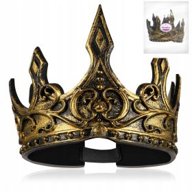    IMPERIAL CROWN cosplay king realističan izgled zlatnih tonova