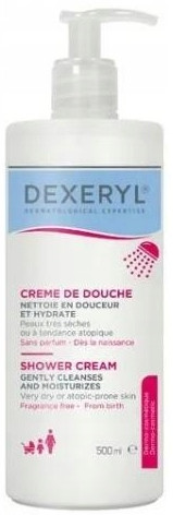 Dexeryl Krem za tuširanje za vrlo suhu i atopičnu kožu, 500 ml