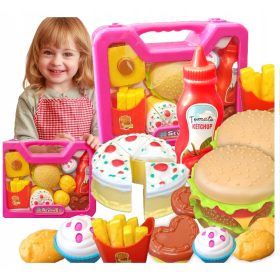 Set za igru u kuhinji s plastikom hrane za djecu