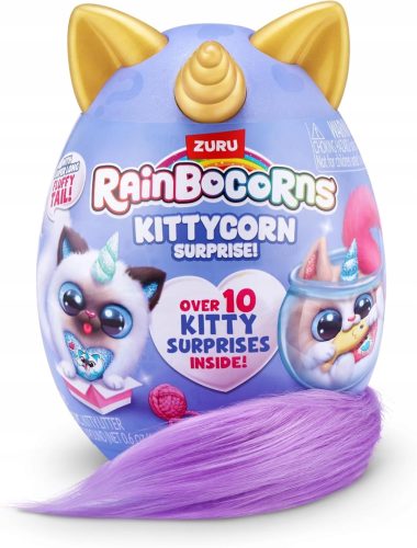 Rainbocorns ČAROBNO JAJE Kittycorn Iznenadjenje MAČKA PLIŠANA IGRAČKA Jednorog