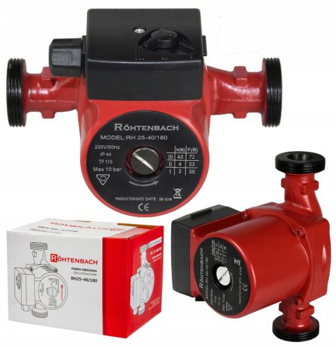 Rohtenbach RH 25-40/180 cirkulacijska pumpa