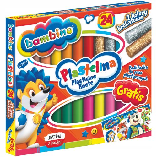 BAMBINO Klasik plastelin 24