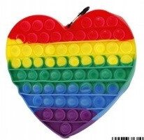 Srce SENZORIČNA IGRAČKA PUSH BUBBLE POP