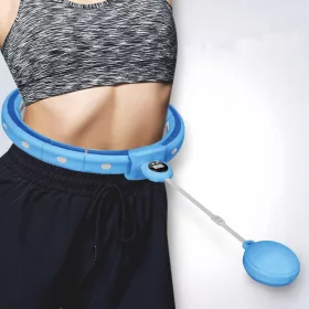 Hula hoop s EPFHR nitnama, 50 cm, nijanse plave