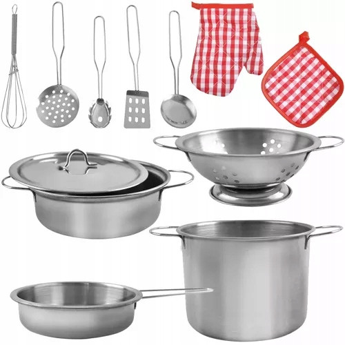 Dječji Metalni Lonci Set za Kuhanje