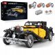 Vintage RC T50 Classic Sedan Building Blocks Toy Car by MOULDKING