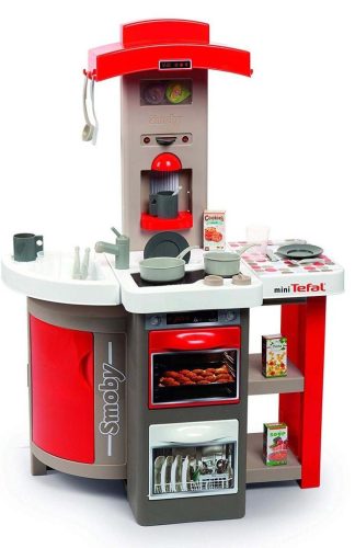 Dječja elektronička kuhinja TEFAL OPENCOOK sa zvukom, sklopiva - crvena