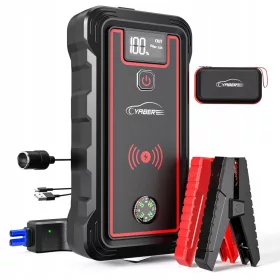   YABER Powerbank 5000A 23800mAh Skočni Starter Bežični LED Punjač