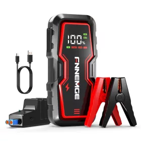   FNNEMGE Auto Powerbank za vozila 3000A 12V punjiva USB LED zaslon