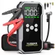 YUSMAN Super Powerbank 4000A 12V Kompresor 150PSI 15800mAh LCD LED