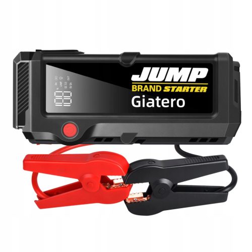 GIATERO Powerbank Jump Starter Kabeli 4000A za 12V vozila Benzin Dizel LED