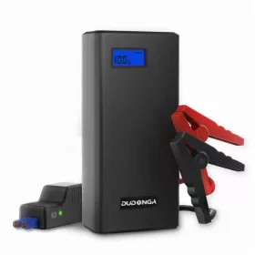   DUDONGA Pomoćnik za pokretanje Powerbank 1000A za 7L benzina 55L dizela 12V LED Crna