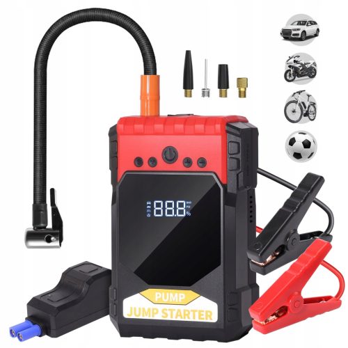 BLAYRAM Auto Baterijski Booster 2000A s kompresorom od 12V