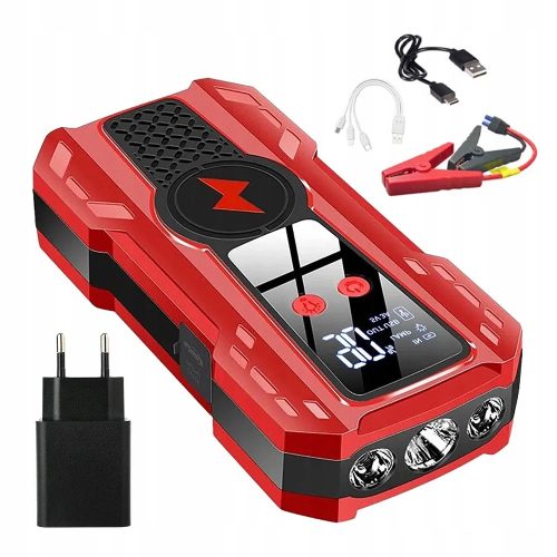 BOOSTER ZA AUTOMOBILSKO PALJENJE ZA BATERIJE 6000MAH 500A