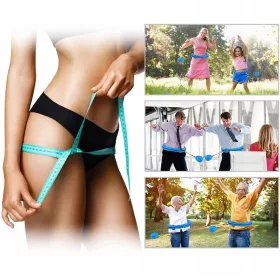 Hula Hoop s obzirom GALAXIA® 120 cm ružičasta