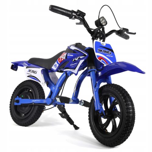 Električni motocikl za djecu JKing 6V s plavim farom