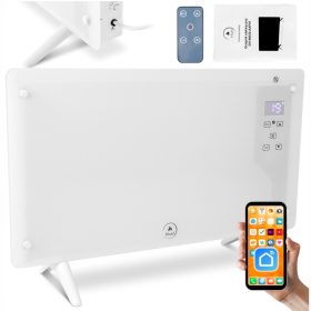    ELEKTRIČNA GRIJALICA, KONVEKTOR, ŠTEDNI WIFI STAKLENI TERMOSTAT