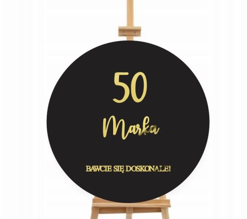  Dobrodošlica za ROĐENDANE 18 30 40 50 zidna dekoracija GODINE IME 58cm