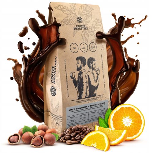  Arabica Coffee Broastery Amico dall'Italia Espresso zrna 1000 g