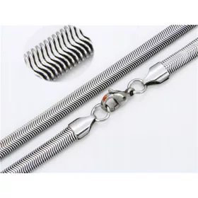   Lanac od kirurškog čelika, srebrni, opružni kabel, 316L, novi, 50 cm
