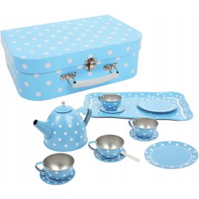 Bigjigs BJ614 Set za Čaj Plavi 18 kom. za Djecu