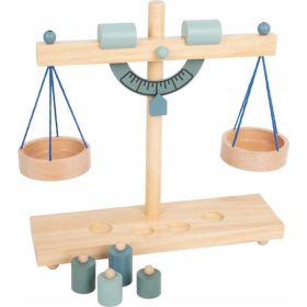 Drvena vaga za djecu Small Foot s indikatorom