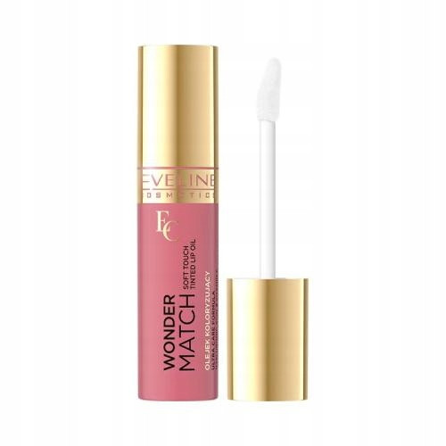 Eveline Cosmetics Wonder Match hranjivo-bojeni balzam za usne sa hijaluronskom kiselinom, vitaminom E, uljem jojobe i ekstraktom sladića 03 - Sladoled od jagode