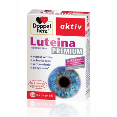 Doppelherz Aktiv Luteina Premium za vid, 60 kapsula