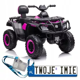    QUAD VOZILO SA BATERIJOM S615 24V ZA DJECU 4X80W RADIO EKO KOZA EVA LED