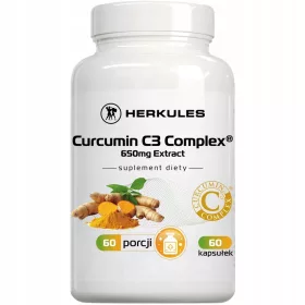   Herkules Curcumin C3 Complex 650mg - Snažan Dodatak za Zdravlje