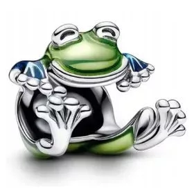    Privjesci zelena žaba žaba srce srebrni s925 SimplyMe + GRATIS