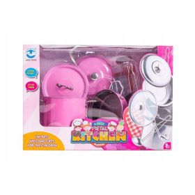 Askato Komplet metalnih posuda za igru u kuhinji za djecu